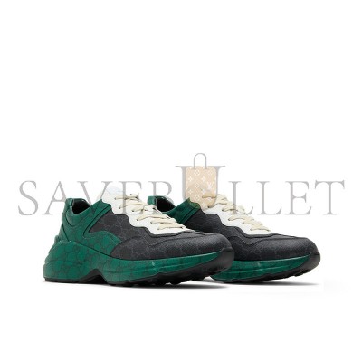 GUCCI GG RHYTON GREEN BLACK MONOGRAM 746101